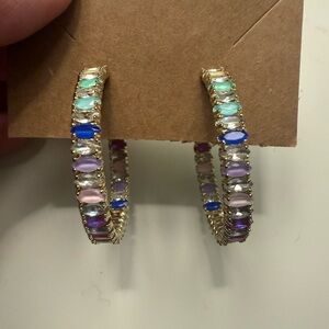 Gold 2024 Fizztopia Bomb Party Hoop Earrings